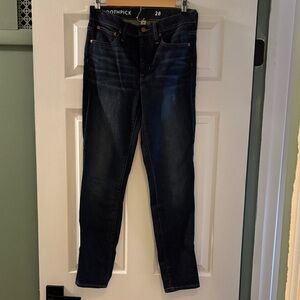 J. Crew Women's Deep Indigo Skinny Jeans